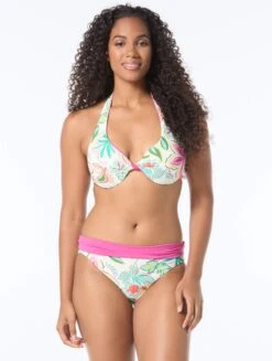 Coco Reef Verso Bra Sized Twist Reversible Underwire Bikini Top - Solstice Bloom -BCBGMAXAZRIA Shop U7C288 110 alt02