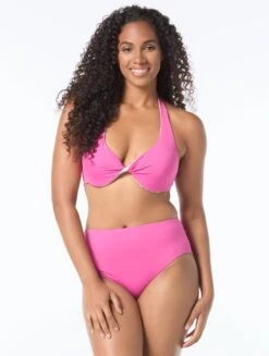 Coco Reef Verso Bra Sized Twist Reversible Underwire Bikini Top - Solstice Bloom -BCBGMAXAZRIA Shop U7C288 110 alt05
