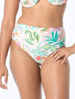 Coco Reef Verso High Waist Reversible Bikini Bottom - Solstice Bloom