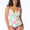 Coco Reef Gypsy Bra Sized Underwire Tankini Top - Solstice Bloom