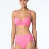 Coco Reef Lavish Ruffle Bra Sized Underwire Bikini Top - Solids