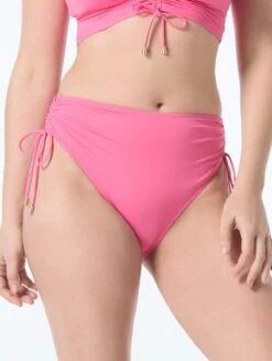 Coco Reef Inspire Shirred High Waist Bikini Bottom - Solids -BCBGMAXAZRIA Shop U95463 698