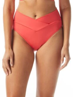 Coco Reef Serene Cross Over Bikini Bottom - Classic Solids