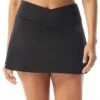 Coco Reef Serene Cross Over Swim Skort - Classic Solids