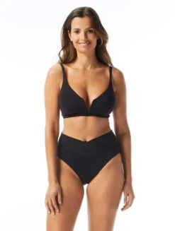 Coco Reef Astra Bra Sized Plunge Underwire Bikini Top - Solids -BCBGMAXAZRIA Shop U95496 006 R