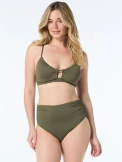 Coco Reef Dynamic Bra Sized Multi-Wear Underwire Bikini Top - Solids