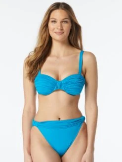 Coco Reef Stunner Bra Sized Underwire Bandeau Bikini Top - Solids -BCBGMAXAZRIA Shop U95555 473