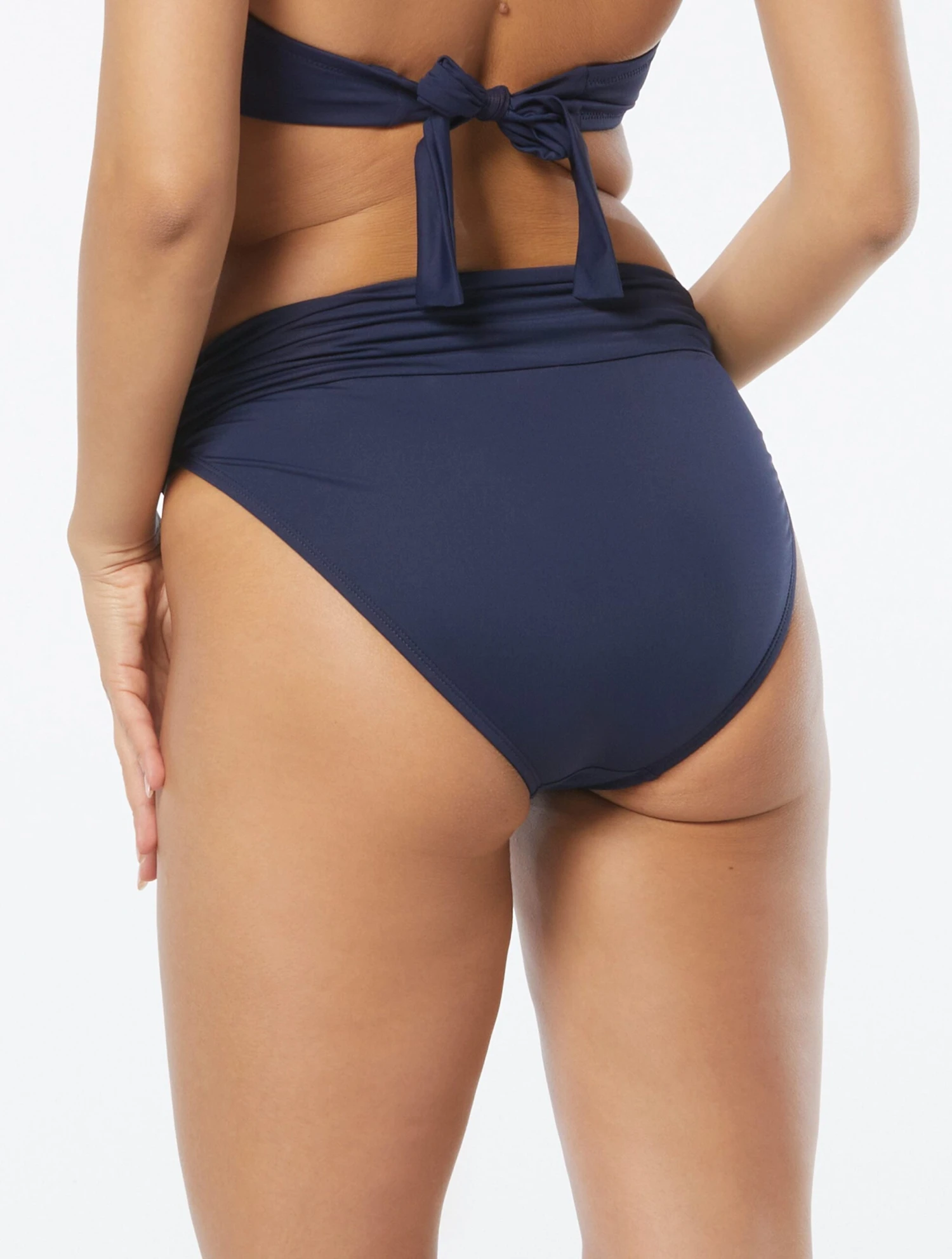 Coco Reef Hera High Waist Bikini Bottom - Solids 2 Coco Reef Hera High Waist Bikini Bottom - Solids - Image 2
