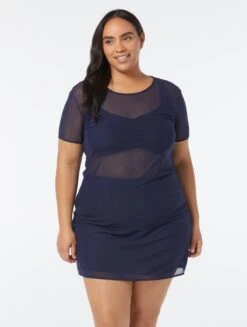 Coco Reef Marion Mesh Cover Up Shirt - Solids 10 Coco Reef Marion Mesh Cover Up Shirt - Solids -BCBGMAXAZRIA Shop U95564 423 alt04