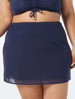 Coco Reef Mirage Mesh Cover Up Skirt - Solids -BCBGMAXAZRIA Shop U95565 423 alt02