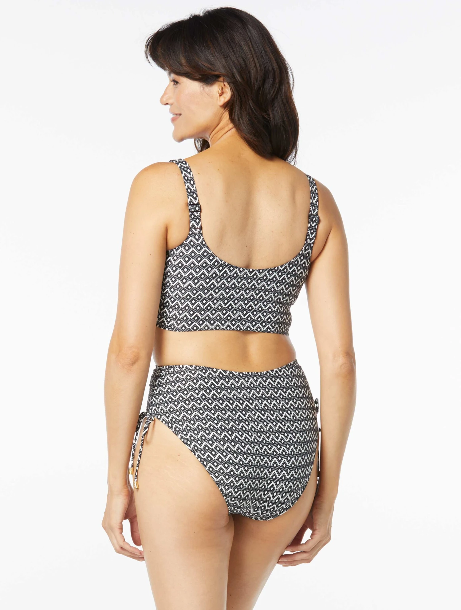 Coco Reef Elevate Bra Sized Shirred Underwire Bikini Top - Tiki Diamond 2 Coco Reef Elevate Bra Sized Shirred Underwire Bikini Top - Tiki Diamond - Image 2