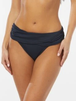 Vince Camuto Draped High Waist Bikini Bottom - Solids 20 Vince Camuto Draped High Waist Bikini Bottom - Solids -BCBGMAXAZRIA Shop V09763 408