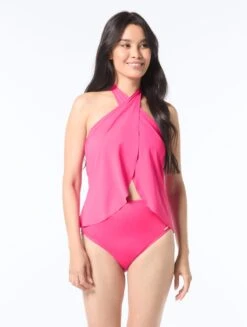 Vince Camuto Crossover Tankini Top - Solids -BCBGMAXAZRIA Shop V09789 605 6ef782c2 ddd5 4d15 b189 20bde0e59e8d