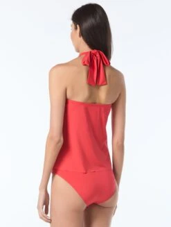 Vince Camuto Crossover Tankini Top - Solids -BCBGMAXAZRIA Shop V09789 813 alt01