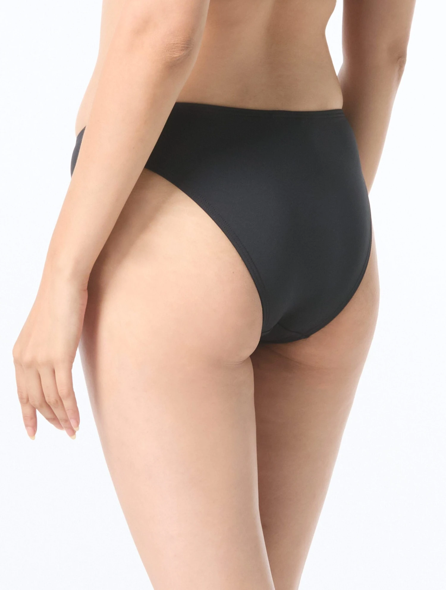 Vince Camuto High Cut Bikini Bottom - Solids 2 Vince Camuto High Cut Bikini Bottom - Solids - Image 2