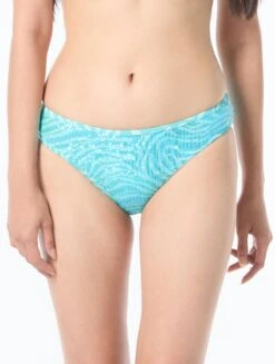 Vince Camuto Sequined Bikini Bottom - Aqua Swirl