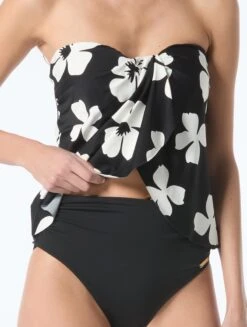 Vince Camuto Draped Front Tankini Top - Spaced Floral -BCBGMAXAZRIA Shop V1Q516 001 alt03 d18c6503 cf85 4112 a9b9 04ec9429a9dc