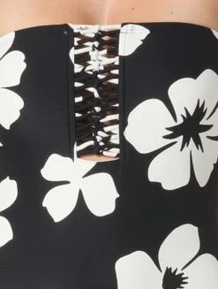 Vince Camuto Bandeau One Piece Swimsuit - Spaced Floral -BCBGMAXAZRIA Shop V1Q734 001 alt02 7c67fd1f 8c8c 4bbb bfef 15d41e31d672