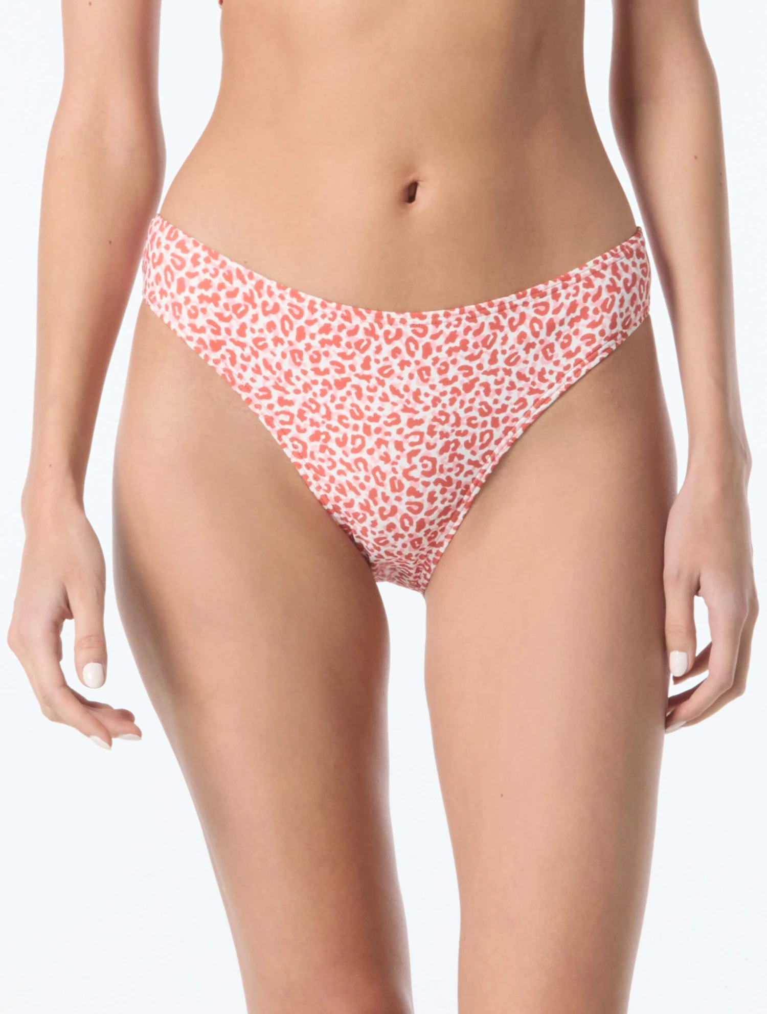 Vince Camuto High Cut Bikini Bottom - Small Animal 1 Vince Camuto High Cut Bikini Bottom - Small Animal