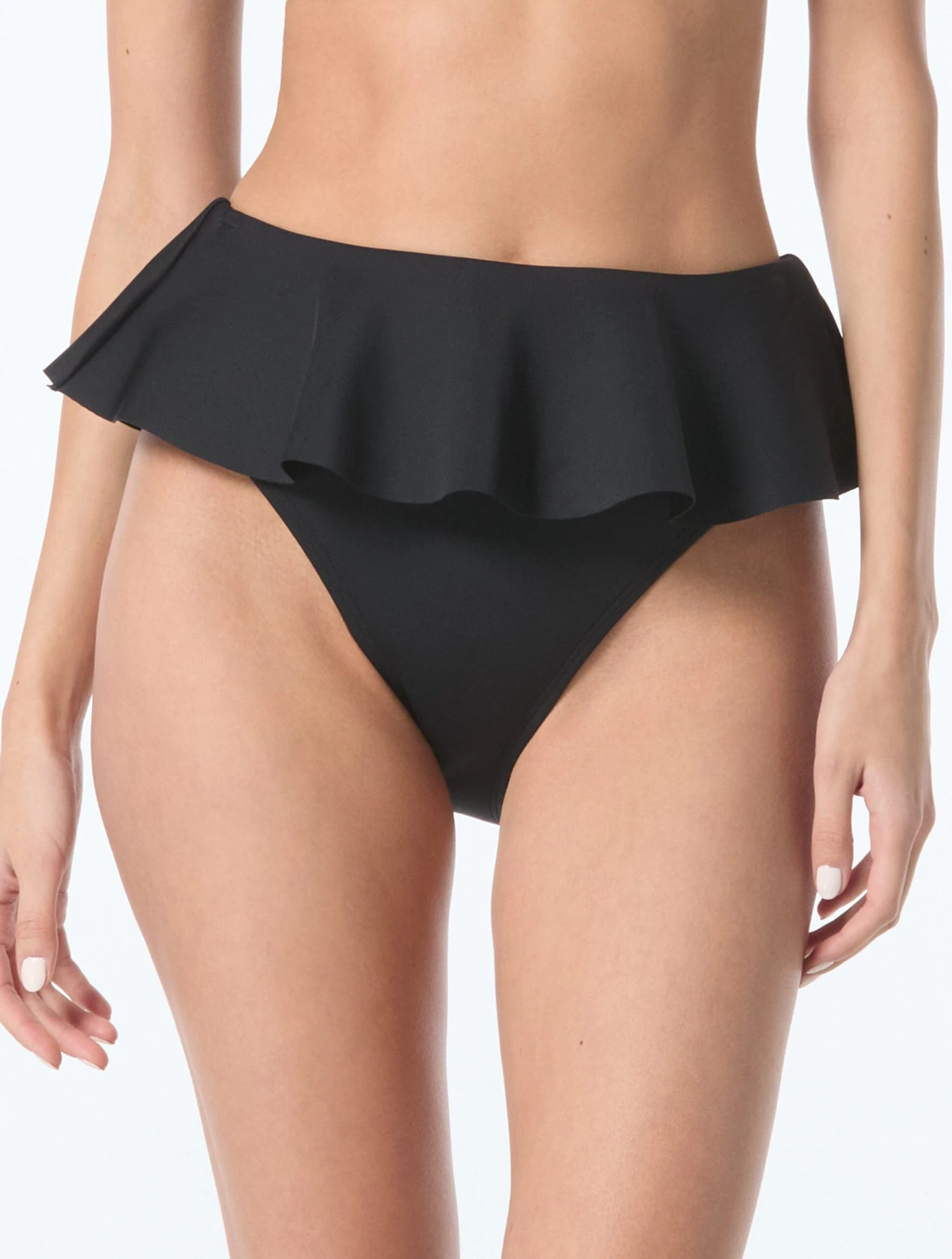 Vince Camuto High Leg Skirted Bikini Bottom - Scuba 1 Vince Camuto High Leg Skirted Bikini Bottom - Scuba