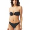 Vince Camuto Ring Bandeau Bikini Top - Ripple Effect