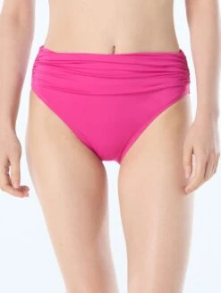Carmen Marc Valvo Shirred Bikini Bottom - Solids -BCBGMAXAZRIA Shop c10223 661 3