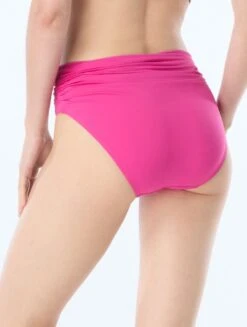 Carmen Marc Valvo Shirred Bikini Bottom - Solids -BCBGMAXAZRIA Shop c10223 661 alt01 3