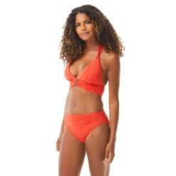 Carmen Marc Valvo Ruched Halter Bikini Top - Sunlit Seas -BCBGMAXAZRIA Shop c1d276 629
