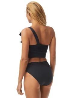 Carmen Marc Valvo Bow One Shoulder Cropped Bikini Top - Bowline Soiree -BCBGMAXAZRIA Shop c2a226 001 alt01 r 1 8034f0a8 36cb 4585 88c1 e0ff246015ed