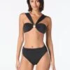 Carmen Marc Valvo Bandeau Bikini Top - Goddess Collection