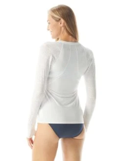 Beach House Sport Ava Zip Front Rash Guard - Beach Solids -BCBGMAXAZRIA Shop h47646 100 alt01 r b5b16495 5e51 443b 93a4 05d8d2e0f915