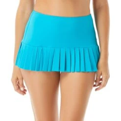 Beach House Sophie Pleated Swim Skirt - Beach Solids -BCBGMAXAZRIA Shop h58016 353 519c9541 c302 40ea a2e1 34a243221aa2