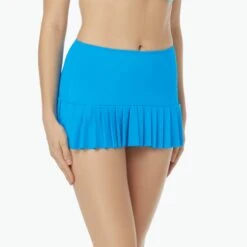 Beach House Sophie Pleated Swim Skirt - Beach Solids -BCBGMAXAZRIA Shop h58016 499 4044780f 5d6b 415a b54e 6935d70a3556