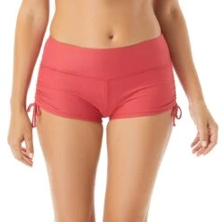 Beach House Blake Adjustable Side Tie Swim Short - Beach Solids -BCBGMAXAZRIA Shop h58181 641