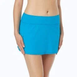 Beach House Emma Pull On Swim Skort - Beach Solids -BCBGMAXAZRIA Shop h58371 354 1 7d74327b 8275 40b4 aa61 37e07b7a6db1