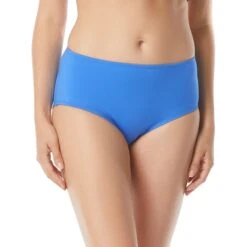 Beach House Chloe High Waisted Bikini Bottom - Beach Solids -BCBGMAXAZRIA Shop h58433 402 1