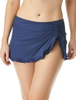 Beach House Tess Swim Skirt - Beach Solids 21 Beach House Tess Swim Skirt - Beach Solids -BCBGMAXAZRIA Shop h58742 511 r 1