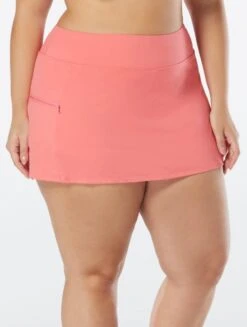 Beach House Plus Size Emma Pull On Swim Skort - Beach Solids 28 Beach House Plus Size Emma Pull On Swim Skort - Beach Solids -BCBGMAXAZRIA Shop hw58058 828 mew 1 1 32a455a6 10ff 46c3 a630 5aad15a19041