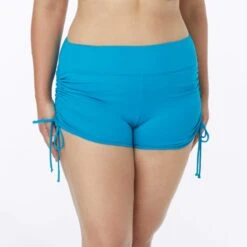 Beach House Plus Size Blake Side Tie Swim Short - Beach Solids -BCBGMAXAZRIA Shop hw58084 354 1 5ee7cd08 f3e0 47bd 8b6f f1300fd65120