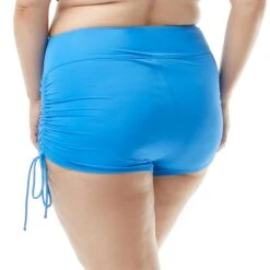 Beach House Plus Size Blake Side Tie Swim Short - Beach Solids -BCBGMAXAZRIA Shop hw58084 504 alt01 787e1176 d9a1 41f3 9eda 295af578a160