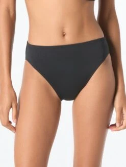 MICHAEL Michael Kors High Leg Bikini Bottom - Solids -BCBGMAXAZRIA Shop mm2r291 001 1 12915ccb a138 4e48 b74e 7fc2a85b8383
