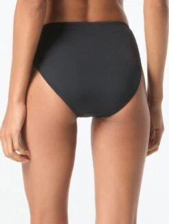 MICHAEL Michael Kors High Leg Bikini Bottom - Solids -BCBGMAXAZRIA Shop mm2r291 001 alt01 1 00181ce2 196a 4ce5 948b a9cf672f0bb9