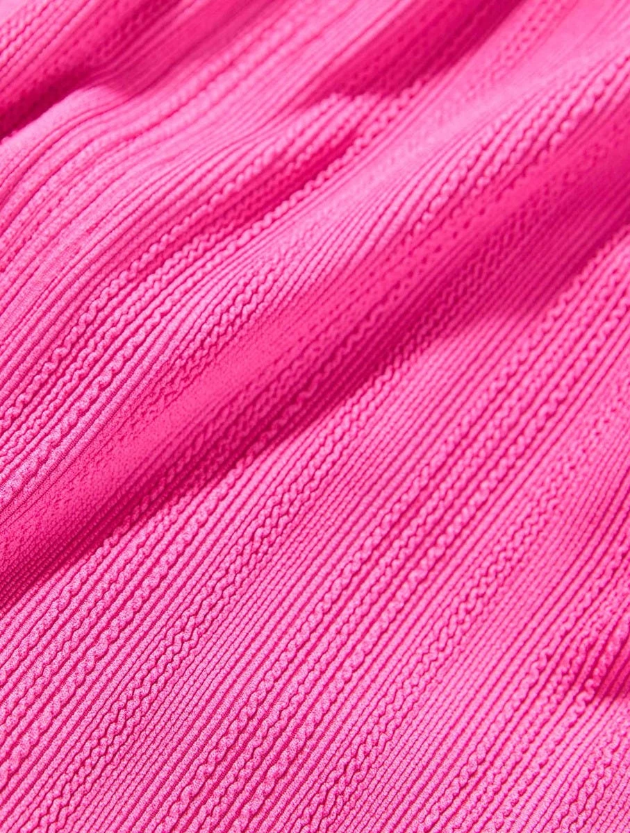 MICHAEL Michael Kors Logo Ring Textured Bikini Bottom - Solids 6 MICHAEL Michael Kors Logo Ring Textured Bikini Bottom - Solids - Image 6