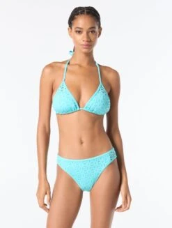 MICHAEL Michael Kors String Bikini Top - Laser Cut Scuba -BCBGMAXAZRIA Shop mm64153 440 1