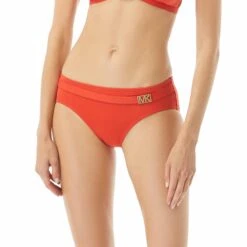 MICHAEL Michael Kors Belted Bikini Bottom - Logo Solids -BCBGMAXAZRIA Shop mm6q529 825 0060755e 8d87 4166 8be1 e25e8d0a42e8