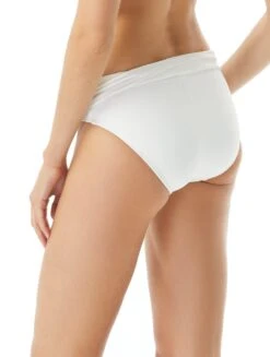 MICHAEL Michael Kors Belted Logo Ring Bikini Bottom - Iconic Solids -BCBGMAXAZRIA Shop mm7m241 100 alt01 r 1 2