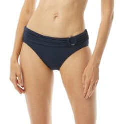 MICHAEL Michael Kors Belted Logo Ring Bikini Bottom - Iconic Solids -BCBGMAXAZRIA Shop mm7m241 412
