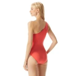 MICHAEL Michael Kors One Shoulder Underwire One Piece Swimsuit - Hardware Solids -BCBGMAXAZRIA Shop mm7m524 609 alt01 68255c71 af68 4517 bdaf d5a37de7b623