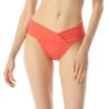 MICHAEL Michael Kors Euro Gathered Bikini Bottom - Iconic Solids