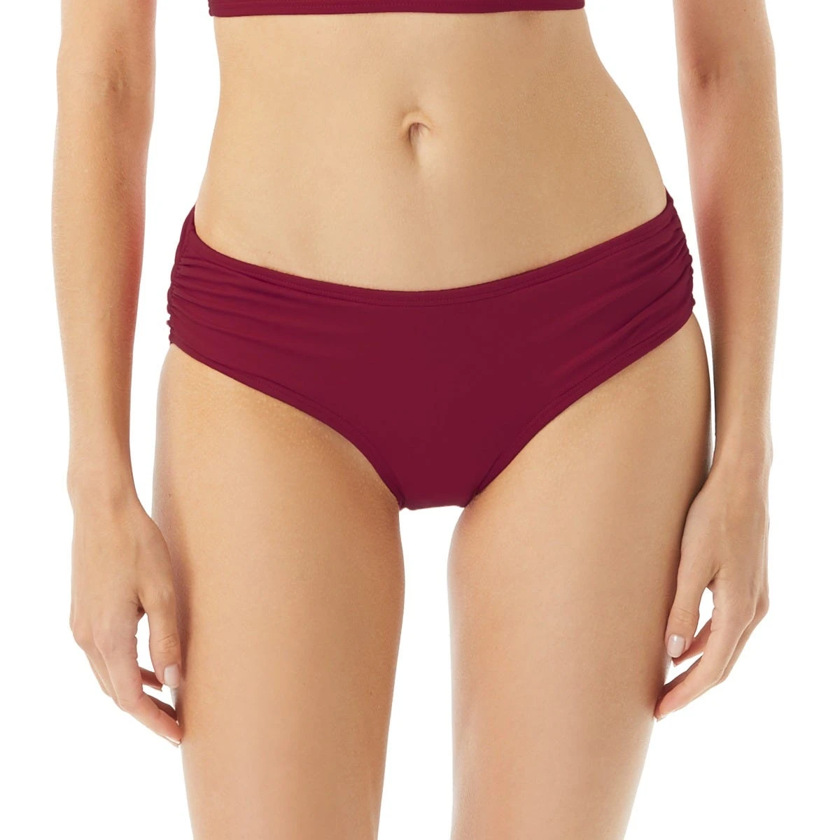 MICHAEL Michael Kors Shirred Bikini Bottom - Iconic Solids 19 MICHAEL Michael Kors Shirred Bikini Bottom - Iconic Solids - Image 19